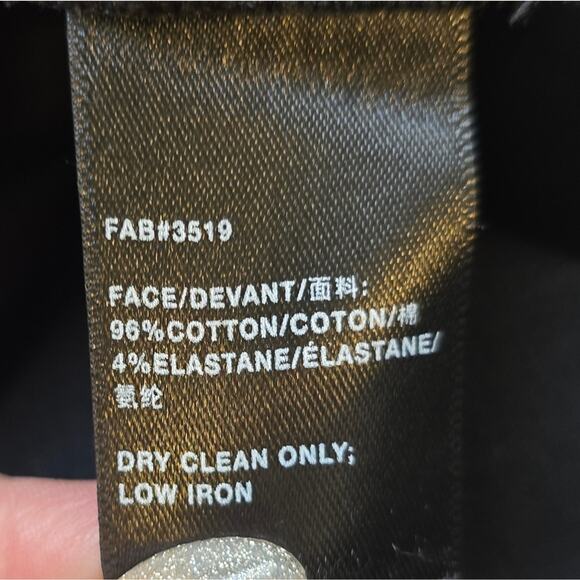 E LAFAYETTE 148 Rockefeller Ankle Crop Wide Leg Belt Pants Black Size 8 Designer - Picture 11 of 11